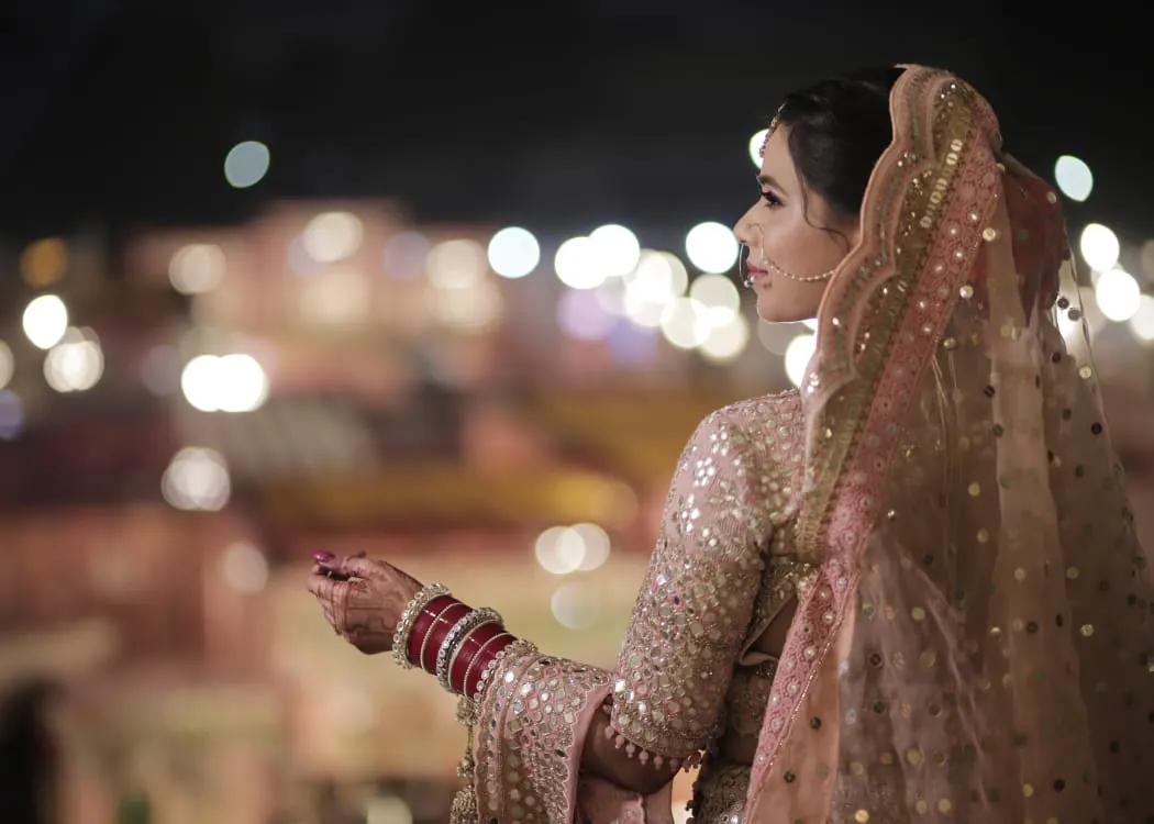 Cinematic bridal moment, New Flash Lite Prayagraj