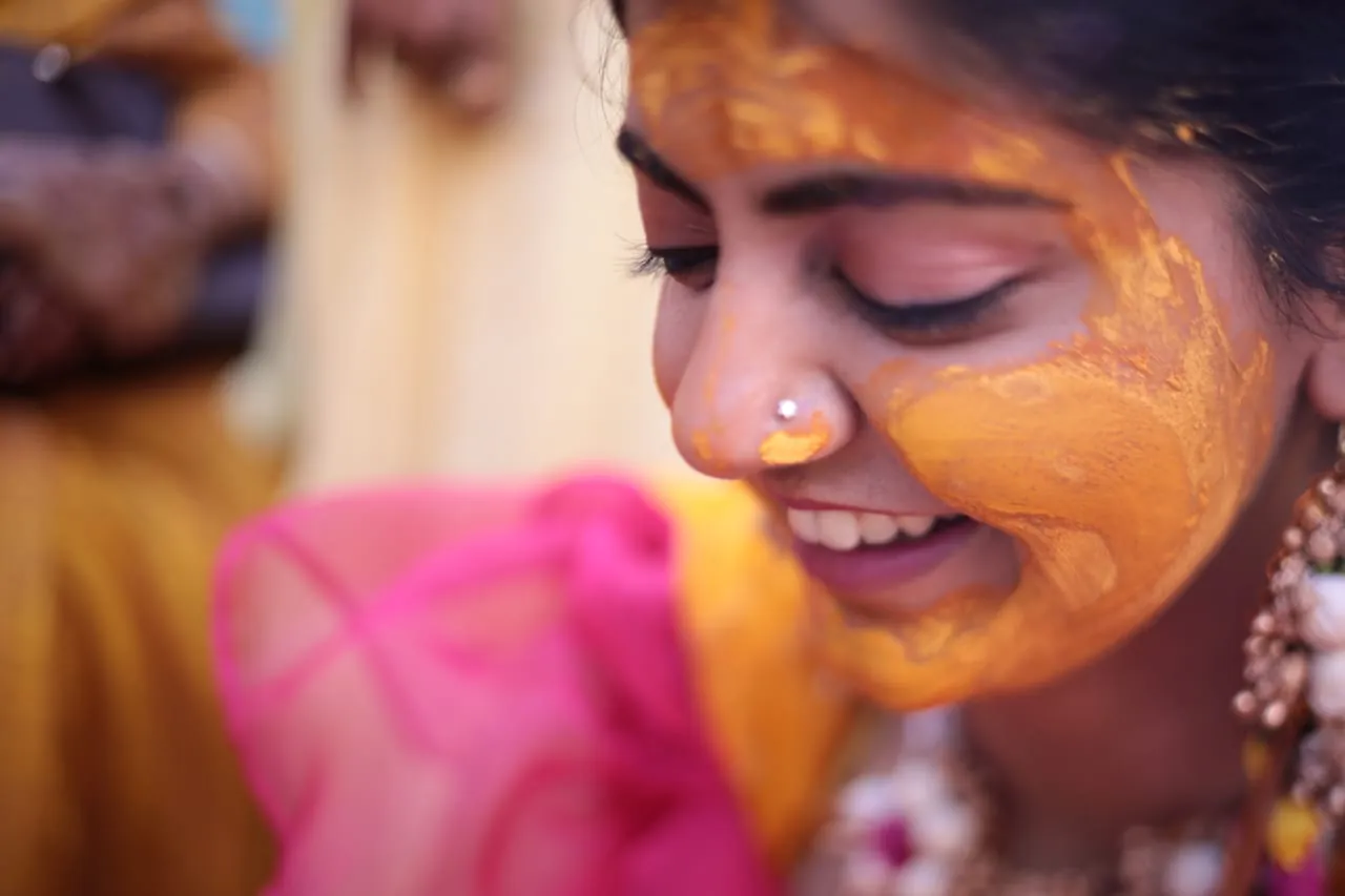 Haldi ceremony, wedding photography Prayagraj