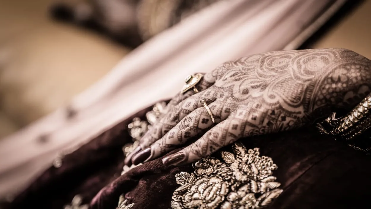 Mehndi detail, wedding photography Prayagraj